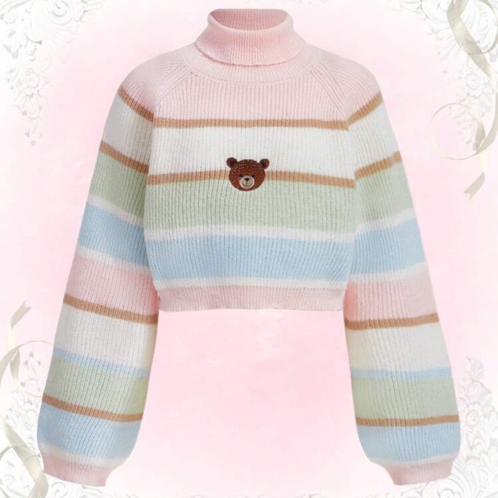 2/$10 Cute Easter Bear Sweater